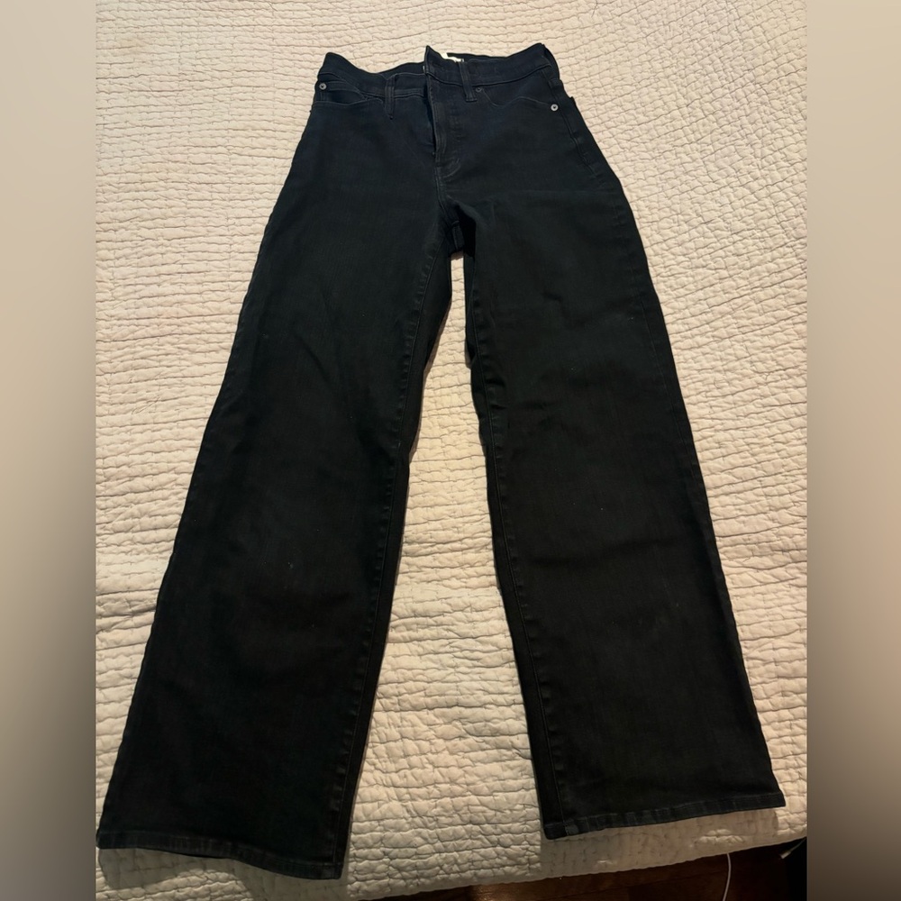 Madewell The Perfect Vintage Wide Leg Jean Size 26